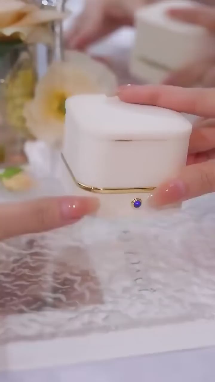 Oval Green Crystal Pendant Necklace Set With Bracelet Casual Combo