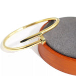 Gold Plated Nail Bracelet – Anti-Tarnish Premium Finish For Women